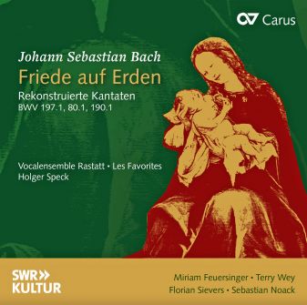 CD J.S. Bach "Friede auf Erden" - Rekonstruierte Kantaten
